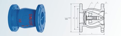 进口型静音止回阀