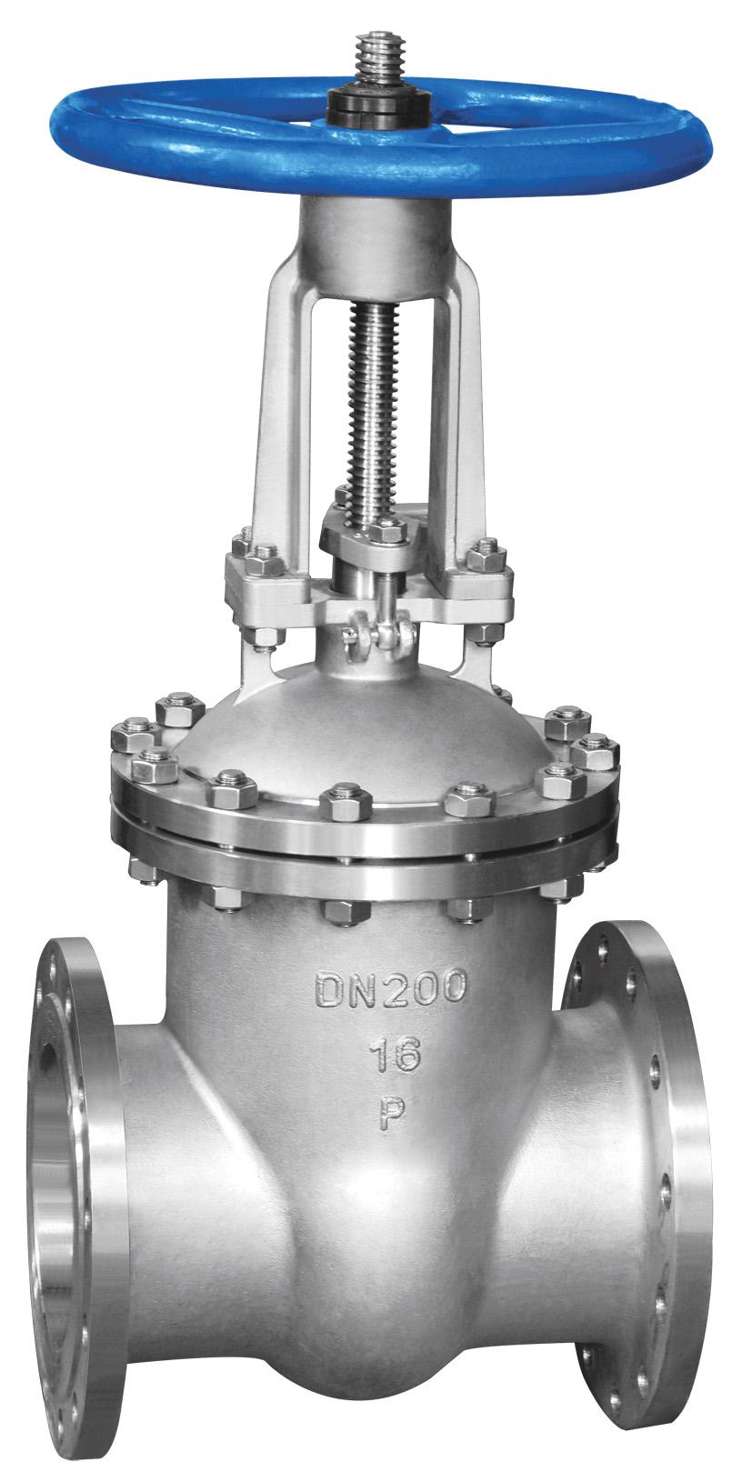 国标不锈钢法兰闸阀Z41W-16P-64P